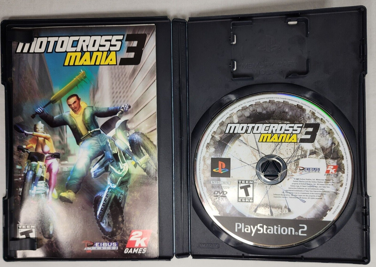 Motocross Mania 3 Ps2 S CX Seminovo - Troco Jogo Sudoeste