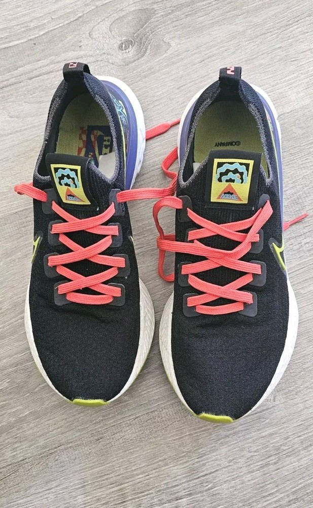 Nike React Infinity Run Flyknit AS Bright Cactus Mens Size 9.5 Running Shoes