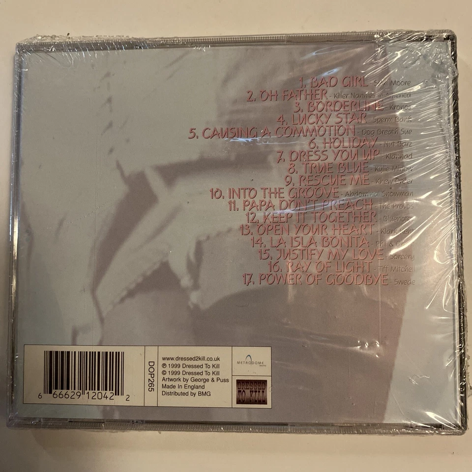 Truly Blue: Tribute to Madonna by Various Artists (CD, Nov-1999, Dressed to Kill - Image 2 of 2