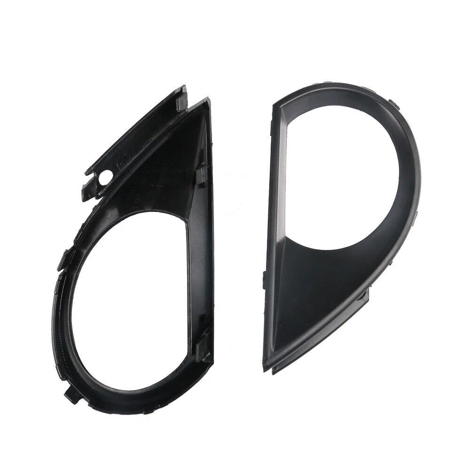 Par de faros antiniebla para parachoques delantero Audi Q7 2010-2015 cubierta de rejilla marco de ajuste Foto 4 de 4