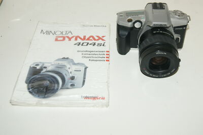 Minolta Dynax 404 SI mit 35-80mm/4-5,6 analoge Spiegelreflexkamera