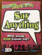 Say Anything Party Board Game Ages 13  NEW Sealed