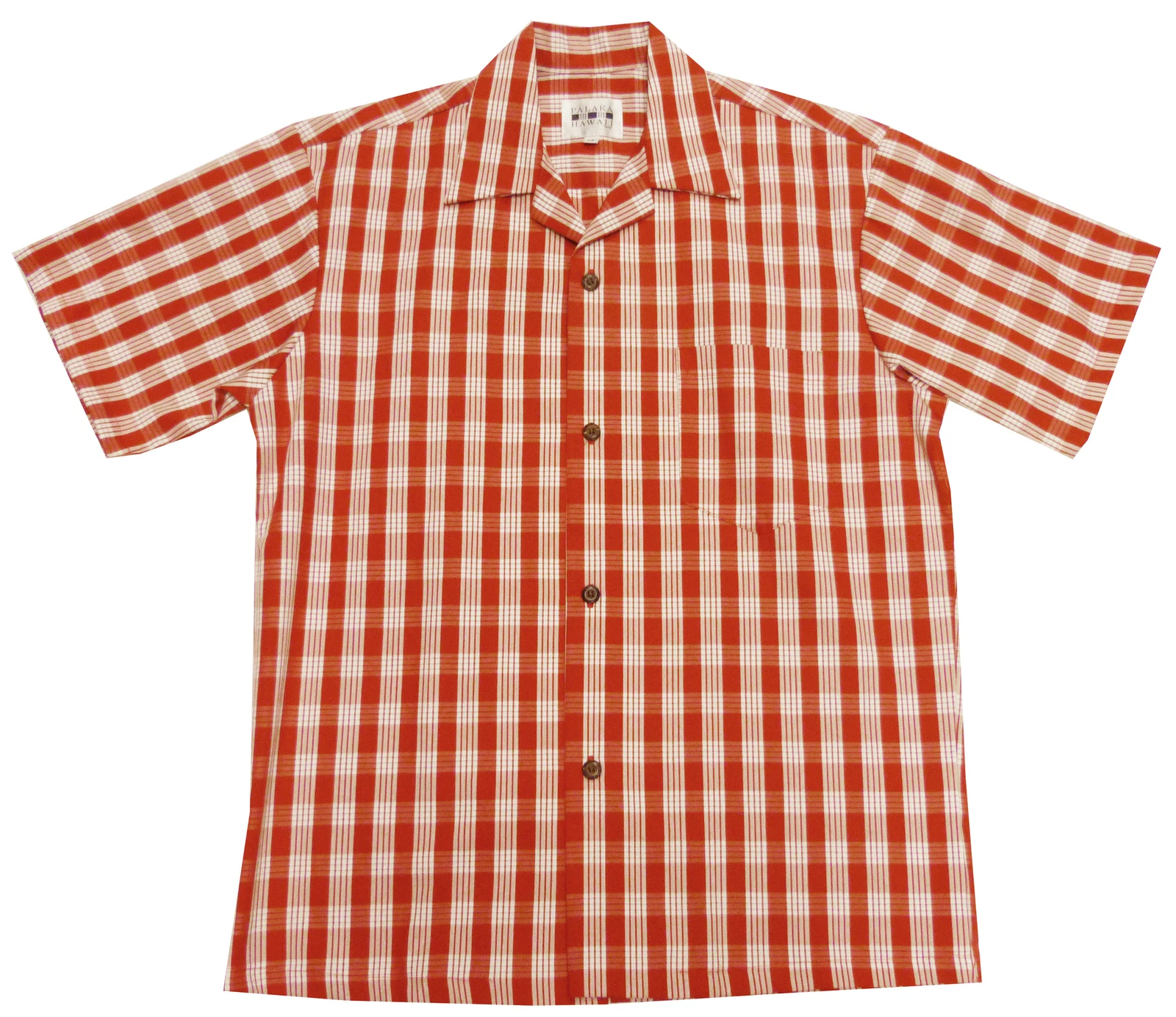 Men's Classic Hawaiian Paniolo Palaka Plaid Shirt
Opens in a new window or tab