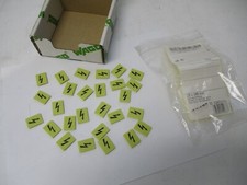 WAGO 285-420, LOT OF 27, PROTECTIVE WARNING MARKERS