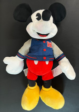 Mickey Mouse w/ Varsity Jacket 15  Plush Toy Disney Collection NWT
