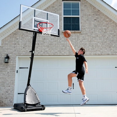 Spalding 54 in Angled Portable Basketball Hoop