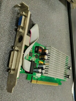 Palit 7200GS 128MB DDR2 PCI-e DVI TVout VGA XNE-7200G-TD26-PM8586 Grafikkarte