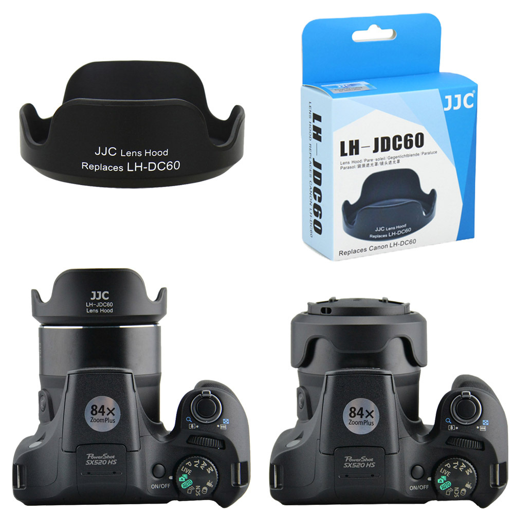 Lens Hood Canon Powershot Sx530 Hs Lens Attachment OPTURA HD