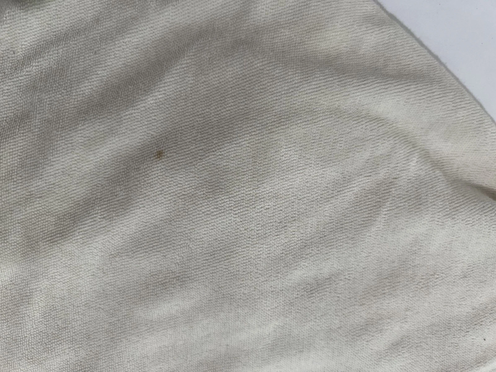 OFF WHITE Felpa con cappuccio ragazzo Lie Cream Puff colore avorio