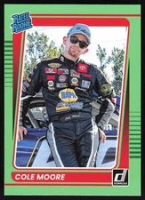 2022 Donruss Racing Lime Green #31 Cole Moore