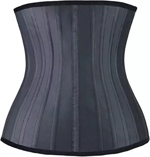 YIANNA Waist Trainer for Women Latex Underbust Waist Cincher Corset Sport  Girdle