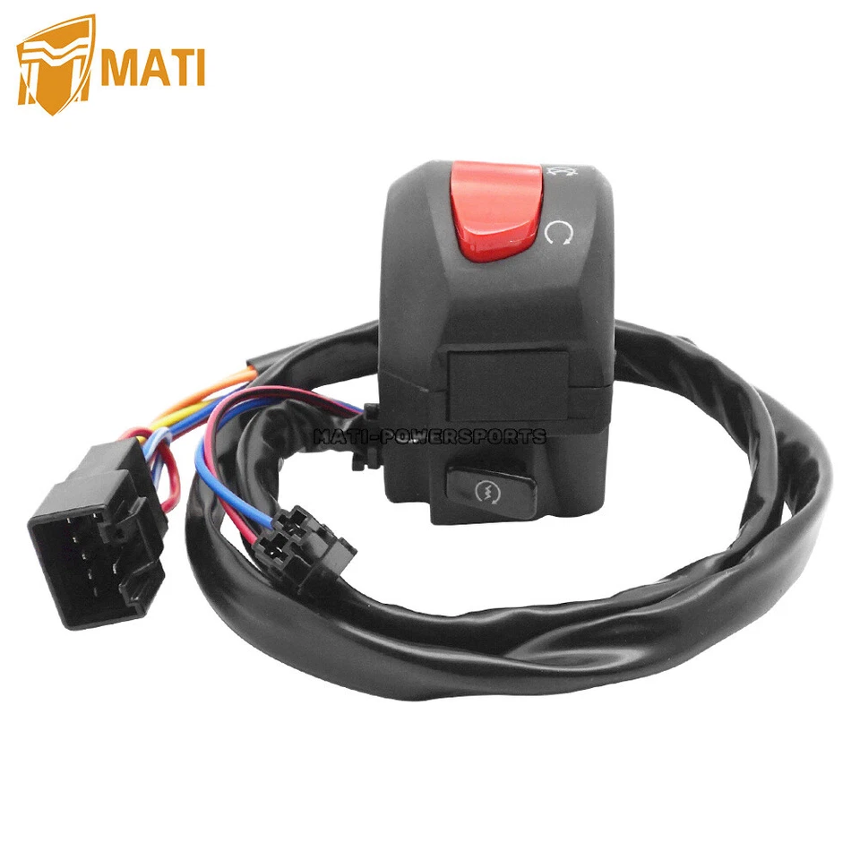 Interruptor de parada de arranque de control de manillar para Suzuki GSXR600 GSXR750 GSXR1000 2001-03  Foto 2 de 4