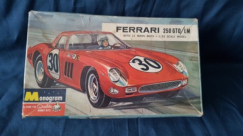 VINTAGE SELTENES MONOGRAMM 1/32. PC101-100 FERRARI 250 GTO/LM KIT - Bild 6 von 7