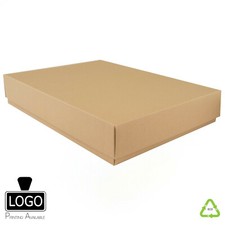 Eco Friendly Kraft Self Assembly Flat Pack Gift Boxes (A3, A4, A5, A6)
