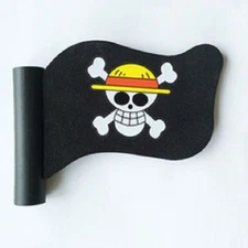Hard Hat Pirate Flag Antenna Topper Ball