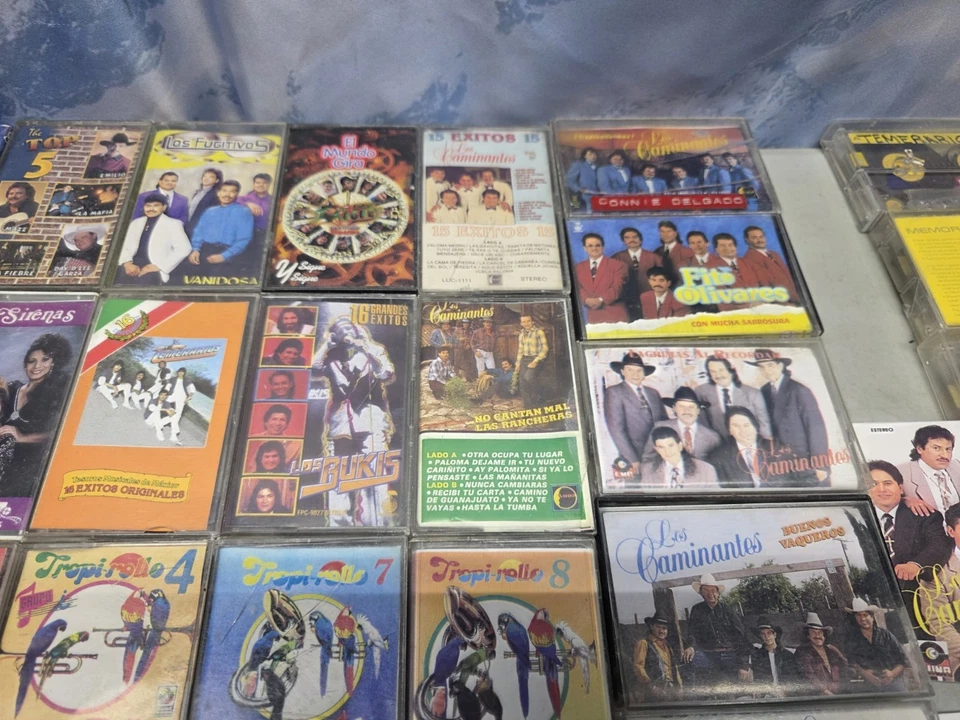 🔥 65+ Vtg HTF Mexican Latin Cassette Tapes Salsa Merengue Various Artists - Image 4 of 4
