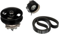 Gates Wasserpumpe + Keilrippenriemensatz Micro-V® KP26PK1320 FüR Alfa Punto EVO