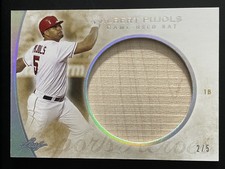 2014 Leaf  Game Used Memorabilia Albert Pujols 2/5 Game Used Bat