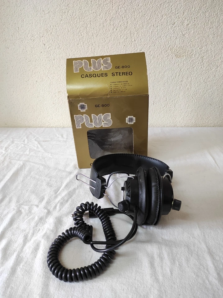 Casques Stéréo PLUS GE-800 Vintage - Photo 2/4