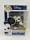 Funko Pop! Disney Mickey Mouse Diamond Collection #01 Hot Topic Mint w/Protector