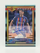 2022-23 Topps Finest Flashbacks Robert Lewandowski FC Barcelona Autograph /20