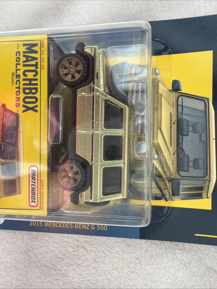 MATCHBOX COLLECTORS GOLD 2015 MERCEDES-BENZ G 550 # 10/20 NEW - Image 2 of 4