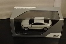 Audi Dealer Special Order by Spark Model Audi A5 Coupe 1 43 Glacia White   Unope