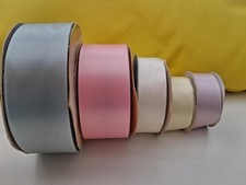 Vintage Sea Maid Acetate Ribbon Spools Lion Ribbon  Craft/ florist  Lot/wedding 