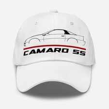 Premium Dad Hat For Chevrolet 4th Gen Camaro SS 2000 Car Fans Cap Birthday Gift