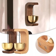 Wooden Bells Opening Door Shopkeepers Bell Easy Installation Decorative Design
