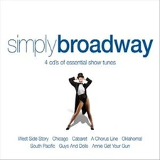 SIMPLY BROADWAY: 4 CD'S OF ESSENTIAL SHOW TUNES NEW CD