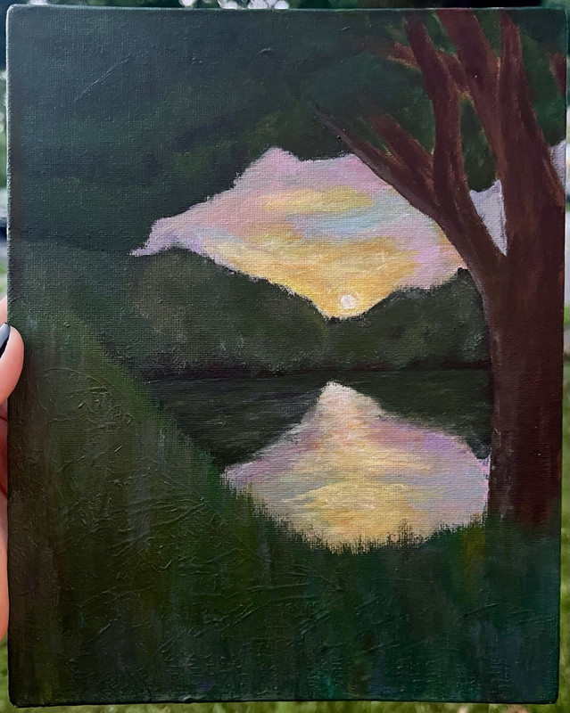 Sunset Serenity - Original Piece