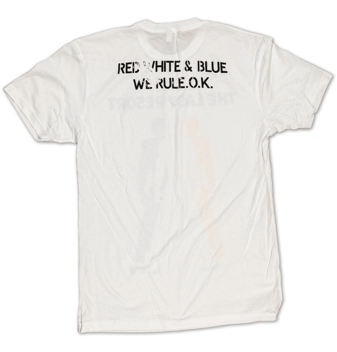 THE LAST RESORT - Skinhead Anthems Red White Blue We Rule Ok