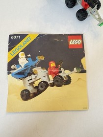 LEGO 6871 Vintage Classic Space Star Patrol Launcher Complete w/Instructions