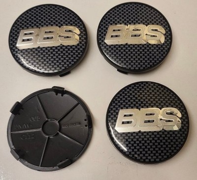 4x 68MM Für BBS Logo Emblem Nabendeckel Felgendeckel Nabenkappen Radkappen Auto