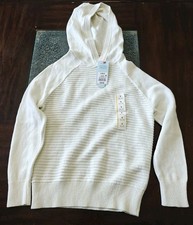 Boys' Solid Hooded Pullover Sweater - Cat  Jack  Cream S