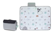 Black & White Décor Collection XL Outdoor Mat, Black & White