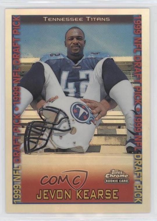 1999 Topps Chrome 1999 NFL Draft Pick Refractor Jevon Kearse #143 s1i