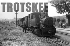 35mm Negative CFR Romania Railways Steam Loco Scenes 1968 EP x4