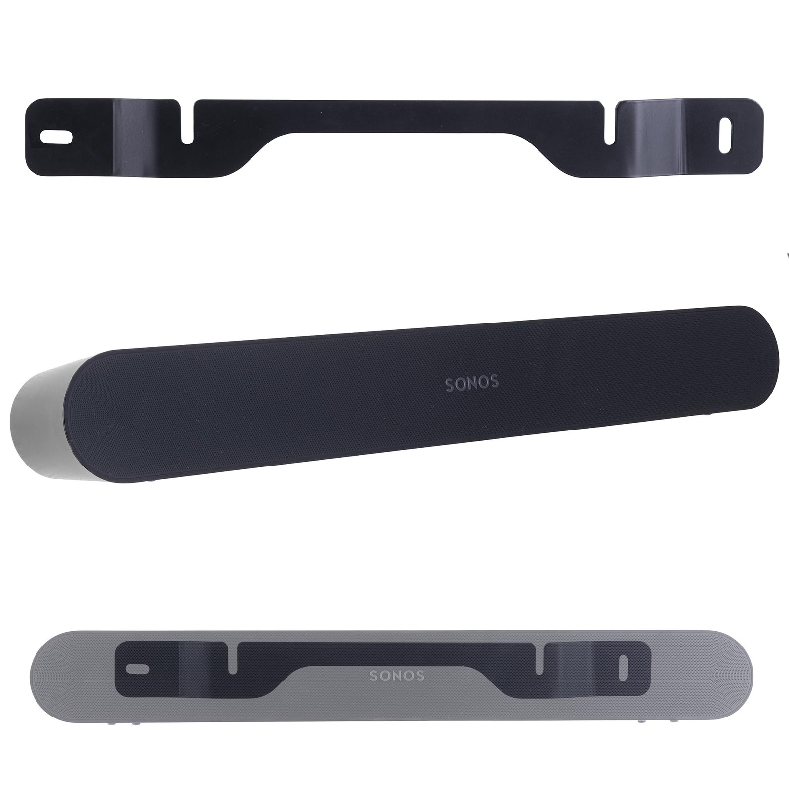 Dynas Wall Mount For Sonos Ray Bracket (Black) Black
