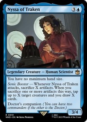 Nyssa of Traken - 51/1442 - Rare - Universes Beyond: Doctor Who