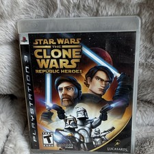 LucasArts Star Wars Clone Wars: Republic Heroes PS3 T 2009 Manual