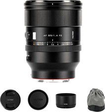 VILTROX 85mm F1.4 Pro E Mount Full Frame Auto Focus Large Aperture Prime Lens