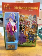 Vintage 1976 Remco McDonald  s McDonaldland Captain Crook Sealed On Card MOC