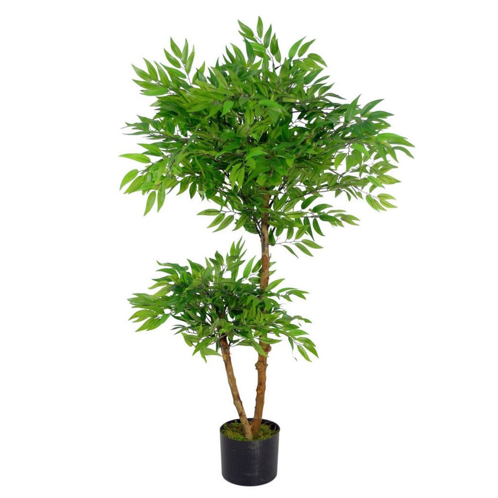 Leaf Realistic Artificial Ficus Tree/Plant, 100cm Ruscus Ficus, AZ-FICUS - Image 2