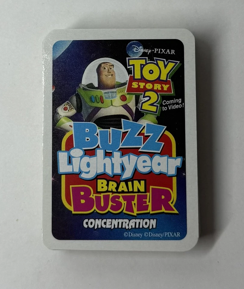 Lote Disney Toy Story 2 Juegos de Cartas Go Fish Concentración Old Maid Sin Instrucciones Foto 2 de 4