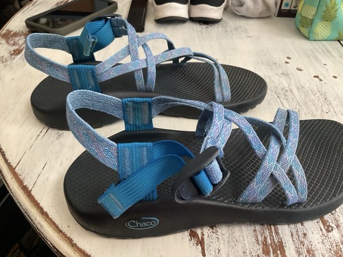 Chaco Sandals Woman Size 10 Vibram sole Hiking Outdoor Walking - Picture 11 of 12