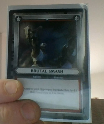 Warhammer Age Of Sigmar Champions TCG : Brutal Smash : FOIL