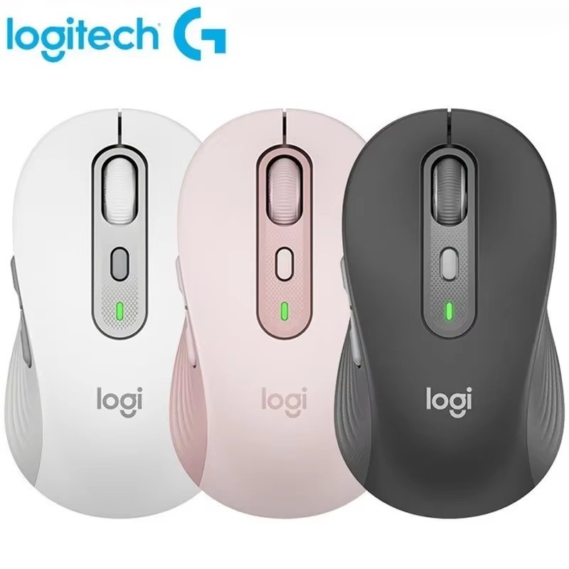 Logitech M750 Wireless Bluetooth Mouse 2.4GHz USB PC Laptop Office Black