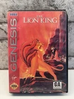 Lion King (Sega Genesis, 1994) Complete W/ Case Box & Manual CIB Tested